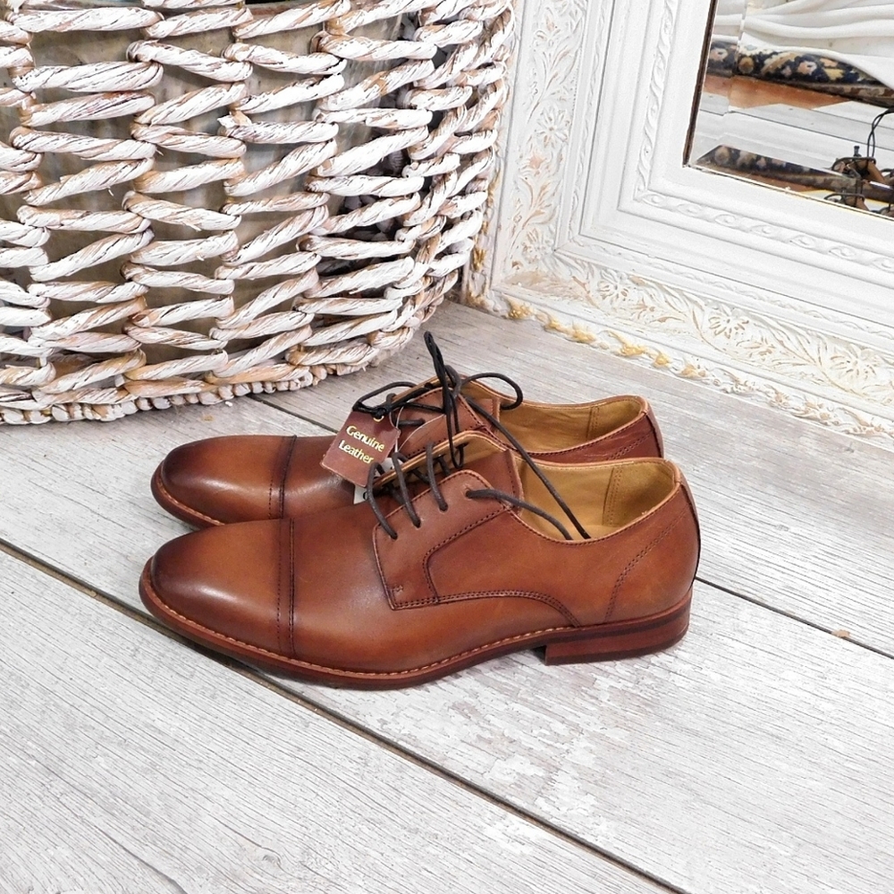 NWT - GOODFELLOW & CO. BRANDT CAP TOE OXFORD SHOE - Picture 4 of 7